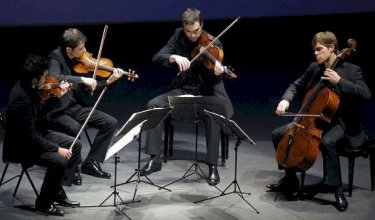Quatuor Modigliani. Fêtes Musicales de Corbigny (2013). Source : modiglianiquartet.com